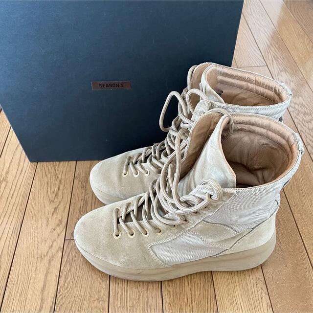 FEAR OF GOD - カニエウェスト着用 YEEZY SEASON 3 ミリタリー ブーツ