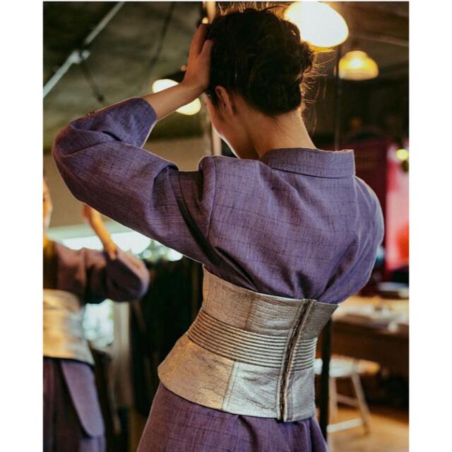 FUMIKA_UCHIDA - ☆fumika uchida☆シルバーレザーコルセットベルトの