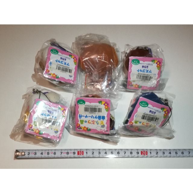 任天堂 - 【非売】劇場版どうぶつの森画面クリーナー付マスコット5+1体