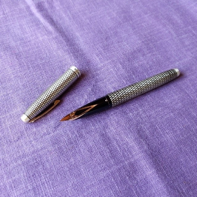 SHEAFFER - シェーファー インペリアル スターリングシルバー 万年筆