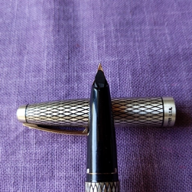 SHEAFFER - シェーファー インペリアル スターリングシルバー 万年筆