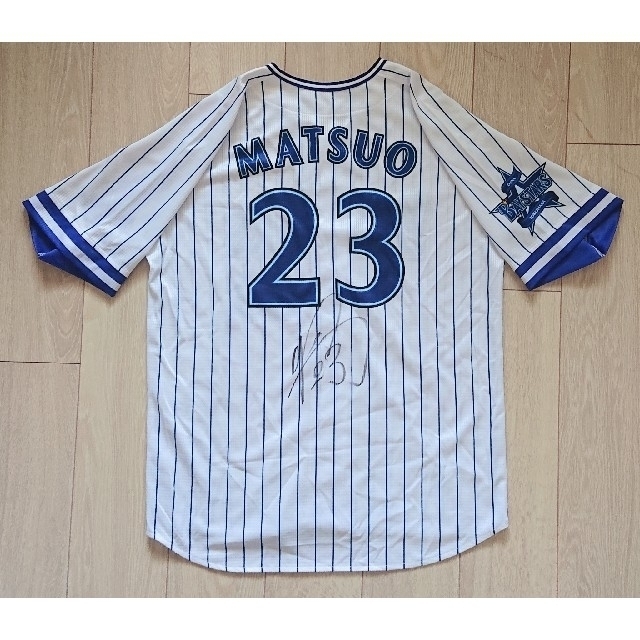 横浜DeNAベイスターズ - 【直筆サイン】横浜 DeNA ベイスターズ 松尾