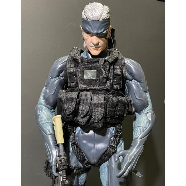 MEDICOM TOY - RAH メタルギア ソリッド4 オールド・スネーク＆雷電の