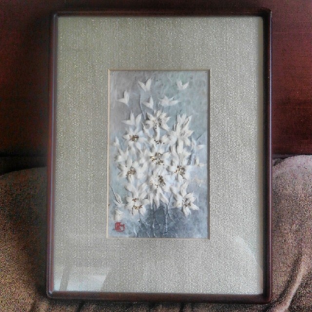 山内一生 人間国宝 小原和紙工芸 飾り絵の通販 by まこ's shop｜ラクマ