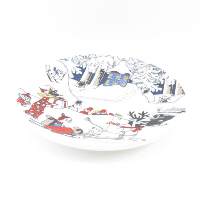 ARABIA - アラビア ムーミン ニュークリスマス 飾り皿 ウォール
