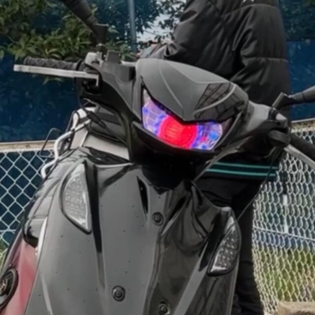 アドレスv125 イカリングプロジェクターヘッドライト(ギボシ加工済み