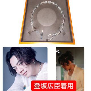 HERMES - 極美品 登坂広臣着用 HERMES シェーヌダンクル PM ネックレス