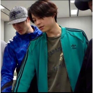 adidas - adidas ジャージ深緑SixTONES松村北斗着用 値引き交渉対応し
