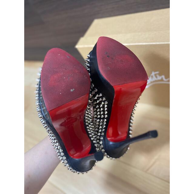 Christian Louboutin - クリスチャンルブタン スパイク オープントゥの