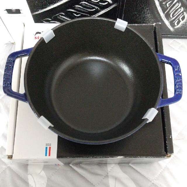 STAUB - 新品 ストウブ Wa-NABE S Lily リリー クランブルーの通販 by