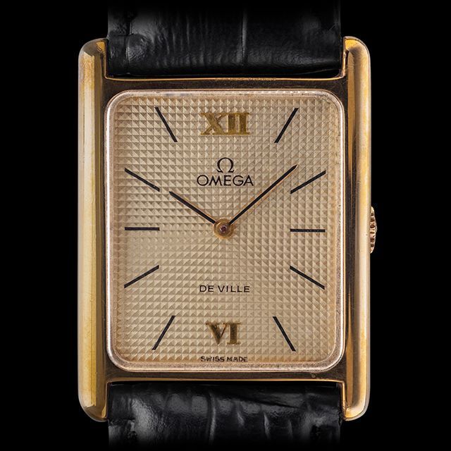 OMEGA - (726) 稼働美品 オメガ デビル タンク 1973年 レア文字盤 日差