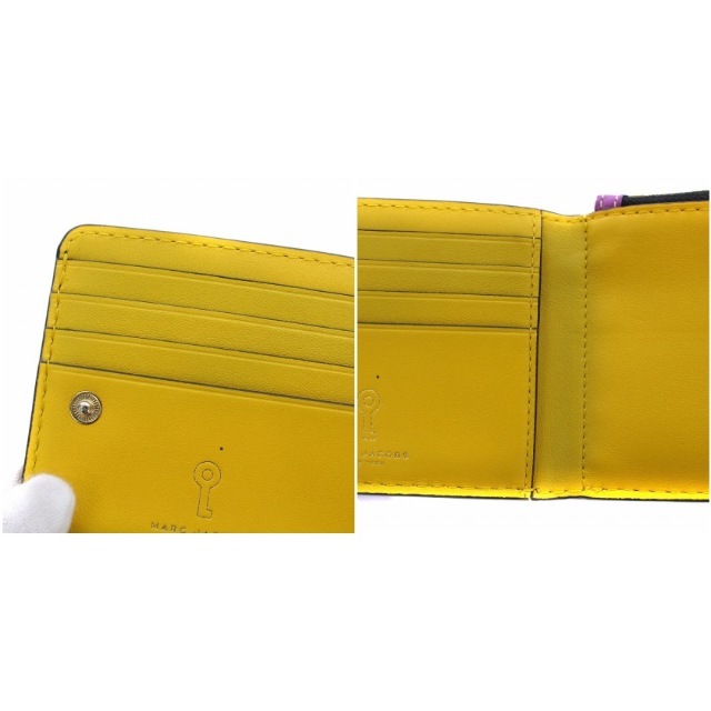 MARC JACOBS - マークジェイコブス 財布 二つ折り ラウンドファスナー