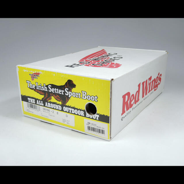 REDWING - 四角犬タグ8166アイリッシュセッター犬刻印8875半円犬タグ