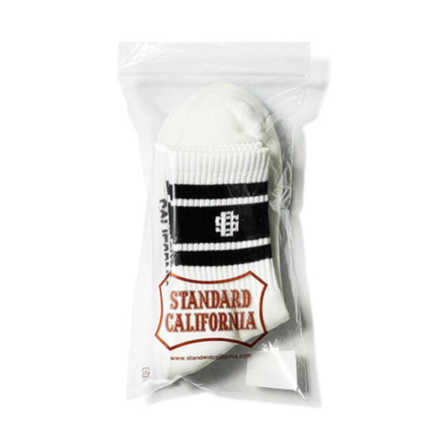 STANDARD CALIFORNIA - キムタク着用 私物 ソックス レッド ブラック