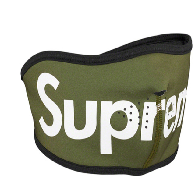 Supreme - Supreme フェイスマスク Facemask Olive オリーブ Darkの