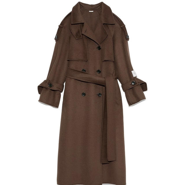 SNIDEL - 僅少 新品 SNIDEL ウロコカシミアスタンドカラーコート