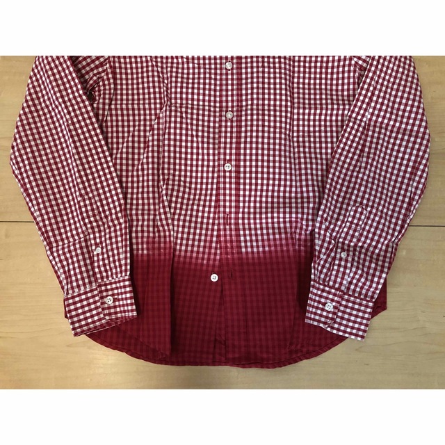 STUSSY - STUSSY ステューシー ギンガム チェックシャツ 赤 Sの通販 by