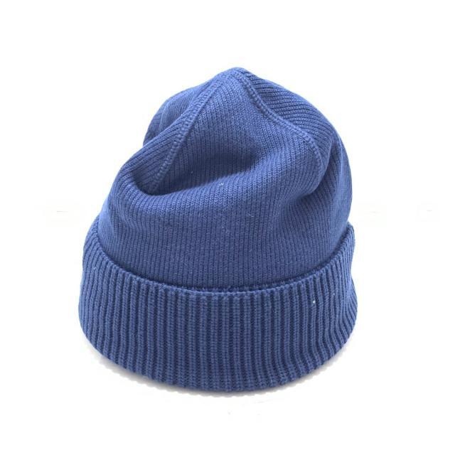 STONE ISLAND - ストーンアイランド ニット帽 - ネイビーの通販 by