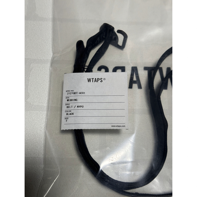 W)taps - WTAPS WEBBING ベルト ブラックの通販 by ゆう's shop