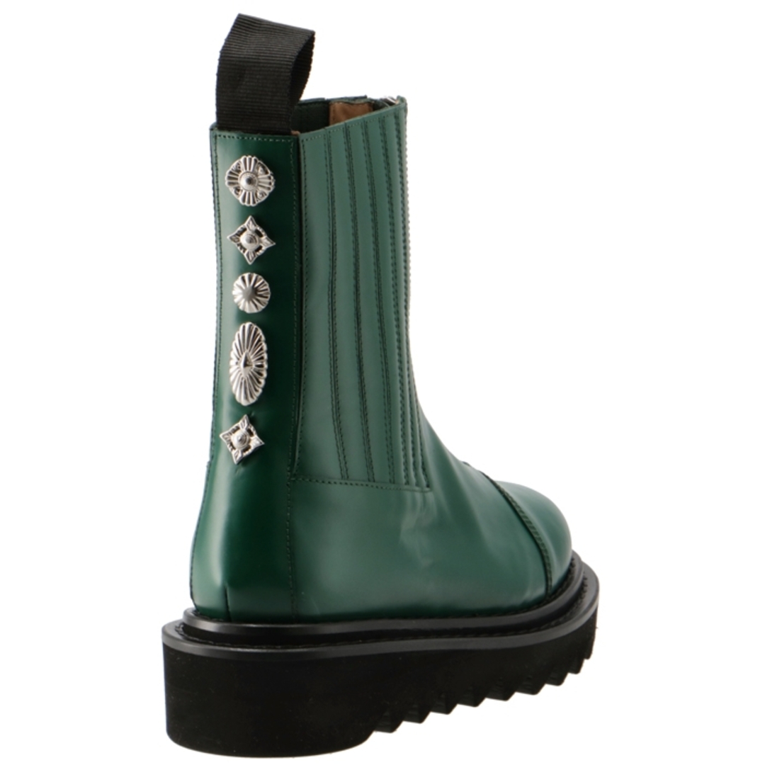 TOGA - トーガ プルラ TOGA PULLA レザー メタル ジップブーツ