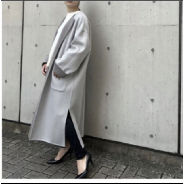 M-premier - 【新品】23AW BLENHEIM リバーシブル ノーカラー ロング