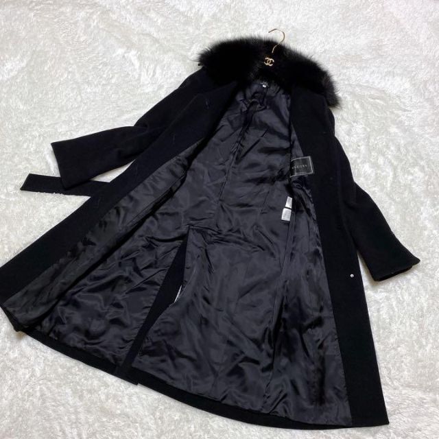 INED - 【pie様専用】INED ロングコート アンゴラ フォックスファー