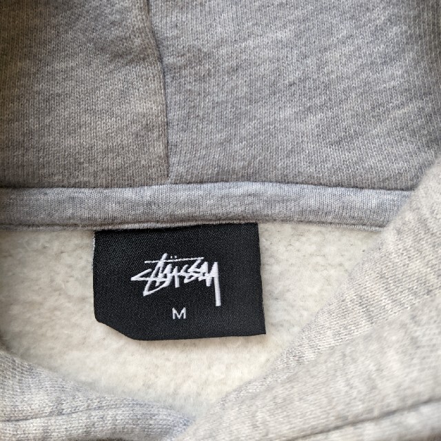 STUSSY - STUSSY パーカー 灰色 グレー Mサイズ ステューシーの通販 by