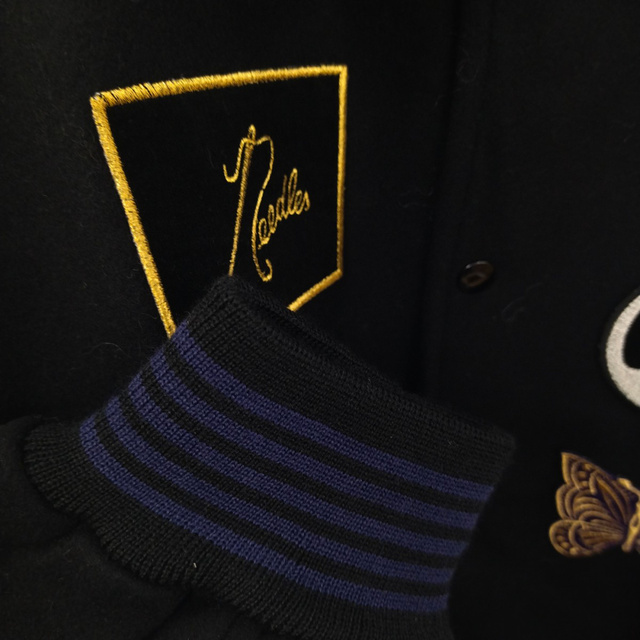 Needles - Needles ニードルス STUDIOUS別注 22AW VARSITY JACKET バー