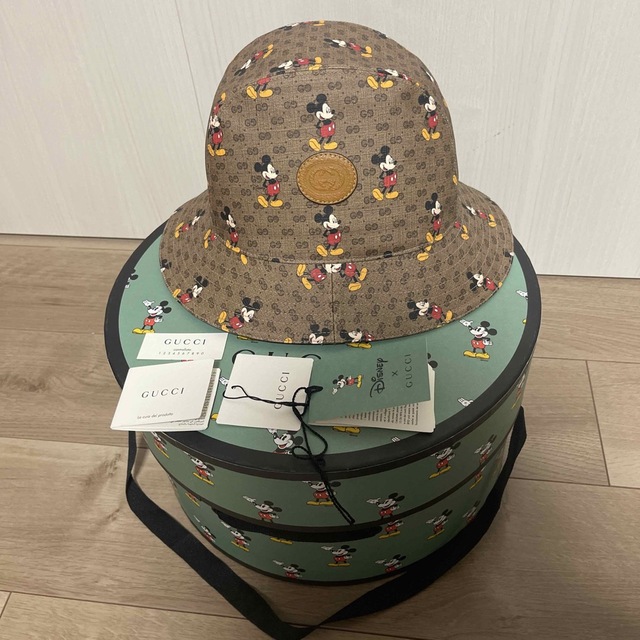 GUCCI - GUCCI×ミッキーマウス帽子の通販 by NANA9699's shop｜グッチ