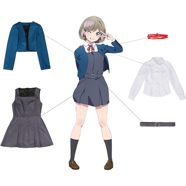 コスプレ衣装 ラブライブ スーパースター 私立結ヶ丘女子高等学校 制服