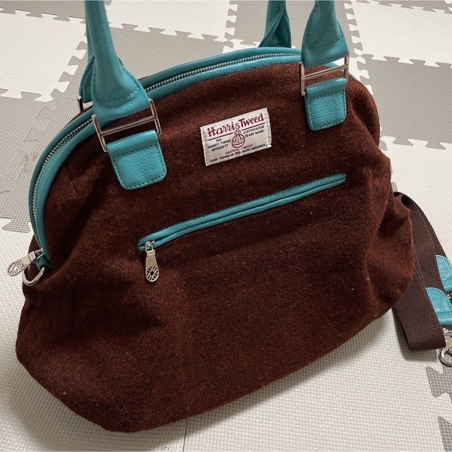 muta 新品タグ付き muta 8 ツイード×スパンコール 2way バッグ x