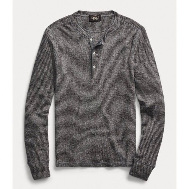 RRL - 新品*RRL*ワッフルニット ヘンリー シャツ*M* ダブルアールエル