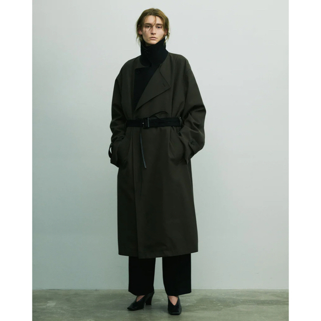 stein - stein DOUBLELAPELED DOUBLE BREASTED COATの通販 by