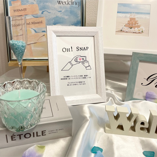 新作❤︎ウェルカムスペース ミールヘーデン風 フォトサイン リゾート