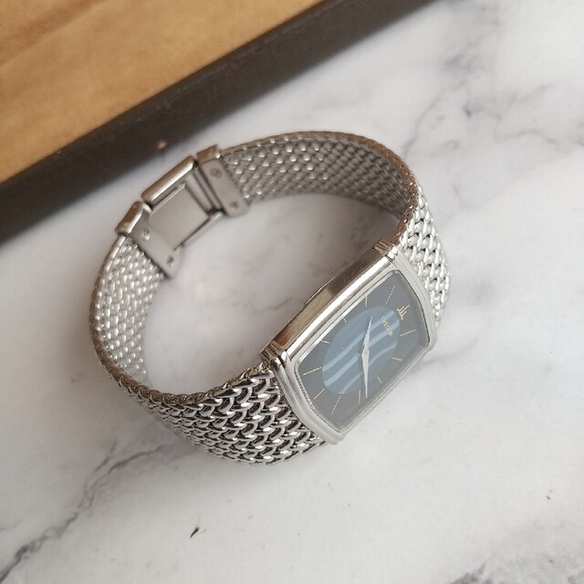 SEIKO - クレドール レディースクォーツ 文字盤ブルーメノウの通販 by