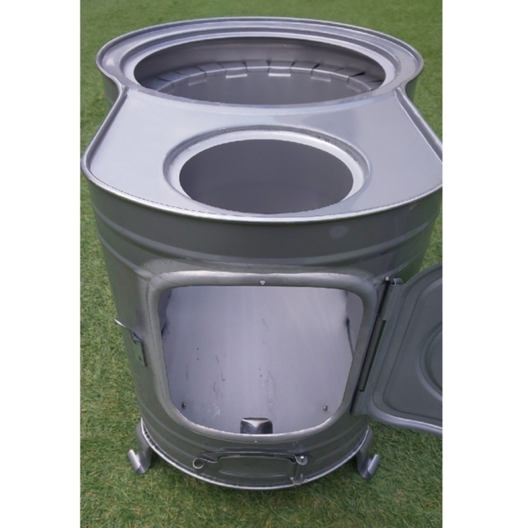 薪ストーブ 時計型 新品未使用 ☆冬キャン冬BBQや災害時の備えにもの