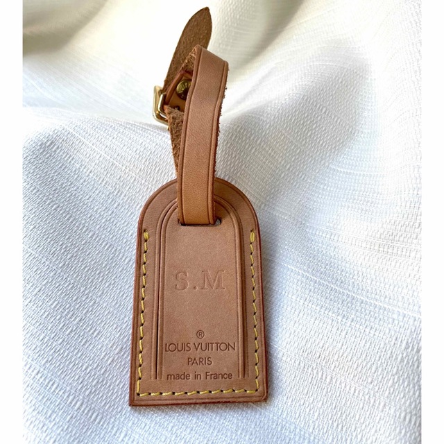 LOUIS VUITTON - ルイヴィトン ネームタグ 正規品 イニシャル刻印有り