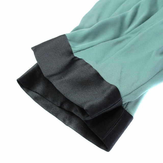 VIVIENNE TAM - ヴィヴィアンタム ブラウス 長袖 刺繍 絹 シルク 1 S