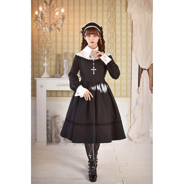 ミホマツダ MIHO MATSUDA ワンピースリリィ (ヘッドドレス付き)の通販