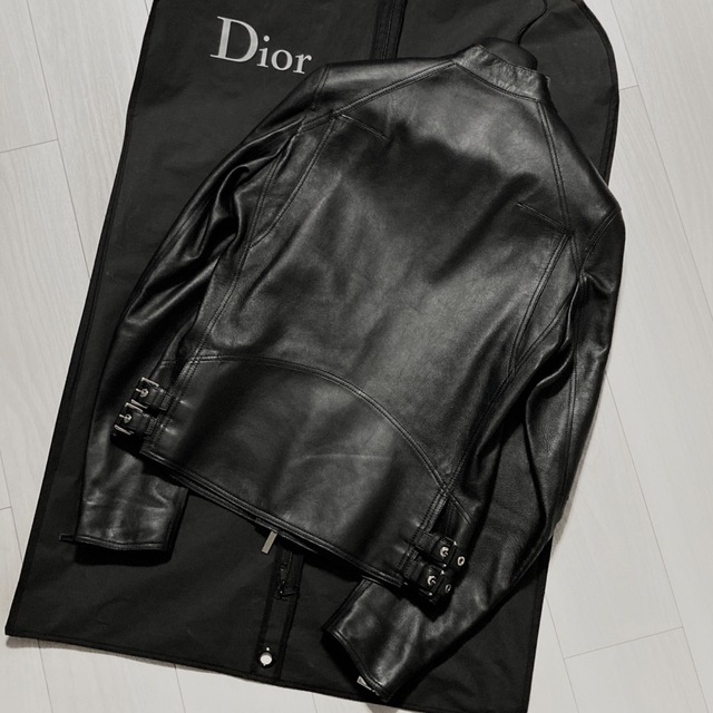 DIOR HOMME - 【定価60万】Dior Homme Bee ライダース ジャケットの