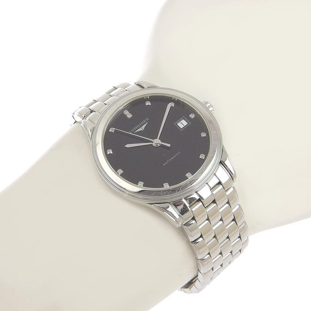 LONGINES - 【本物保証】 箱・保付 超美品 ロンジン LONGINES フラッグ