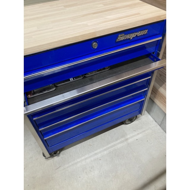 ステンレス製 ドロアーガード KRL756専用 スナップオン 工具箱用の通販