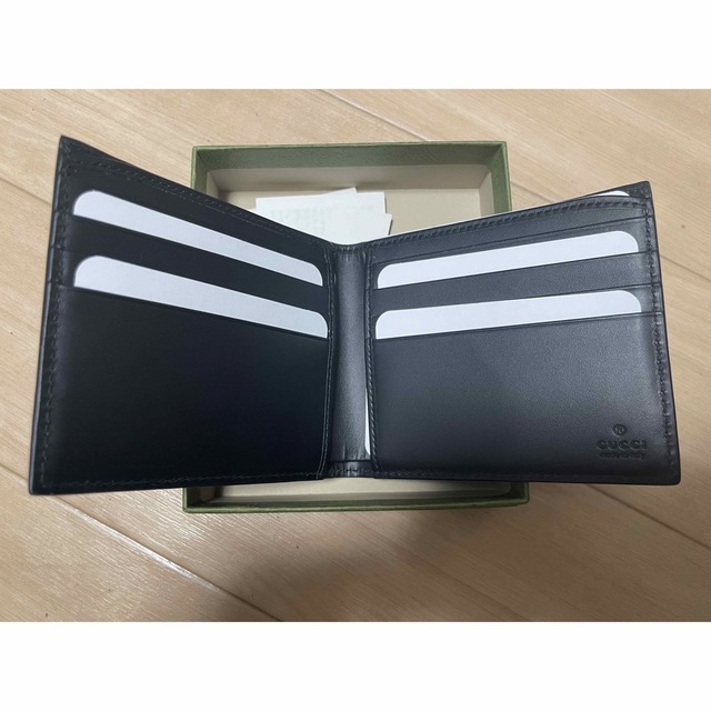 GUCCI - グッチ GUCCI 二つ折り財布 キングスネーク GGスプリーム