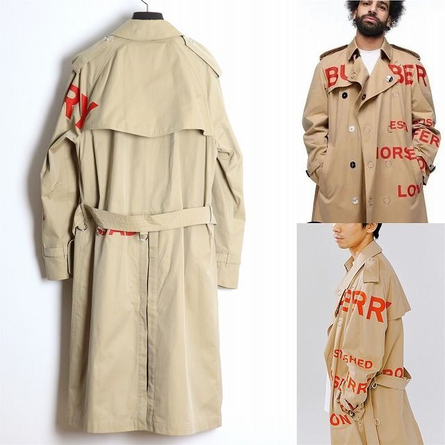 BURBERRY - バーバリー国内正規品19SSホースフェリープリント トレンチ