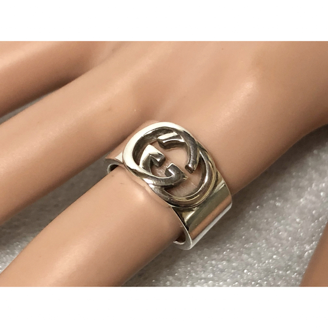 GUCCI - グッチ 指輪 Gロゴ シルバー 925 GUCCI silver リングの通販