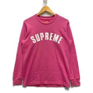Supreme（Tシャツ/カットソー(七分/長袖) ・ ピンク/桃色系）のフリマ