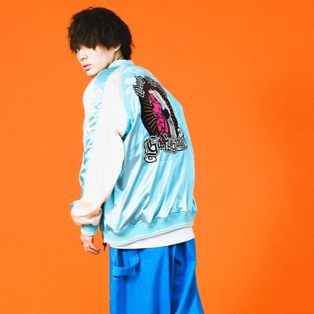 GALFY - GALFY x MeetsAnswer ガルフィーコラボ スカジャンの通販 by