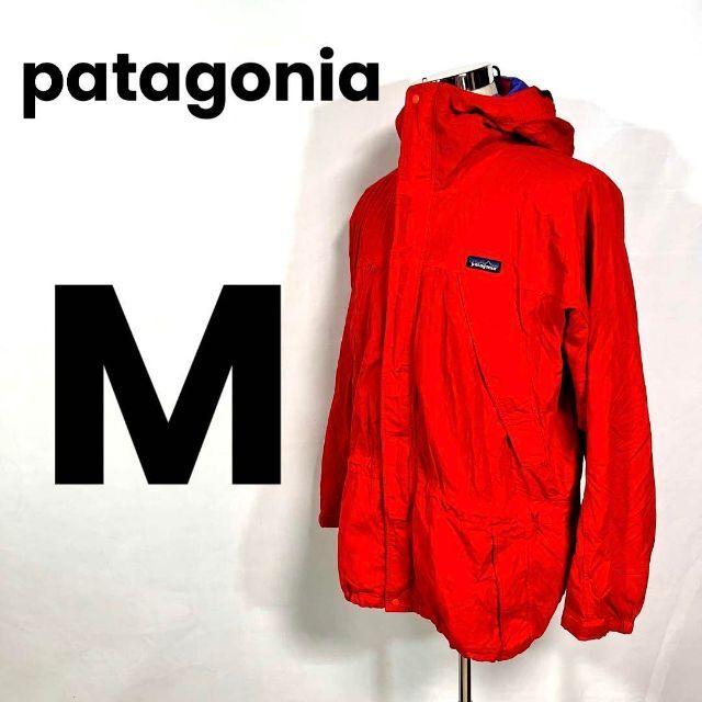 patagonia - patagonia パタゴニア メンズ ナイロンジャケット 古着 M
