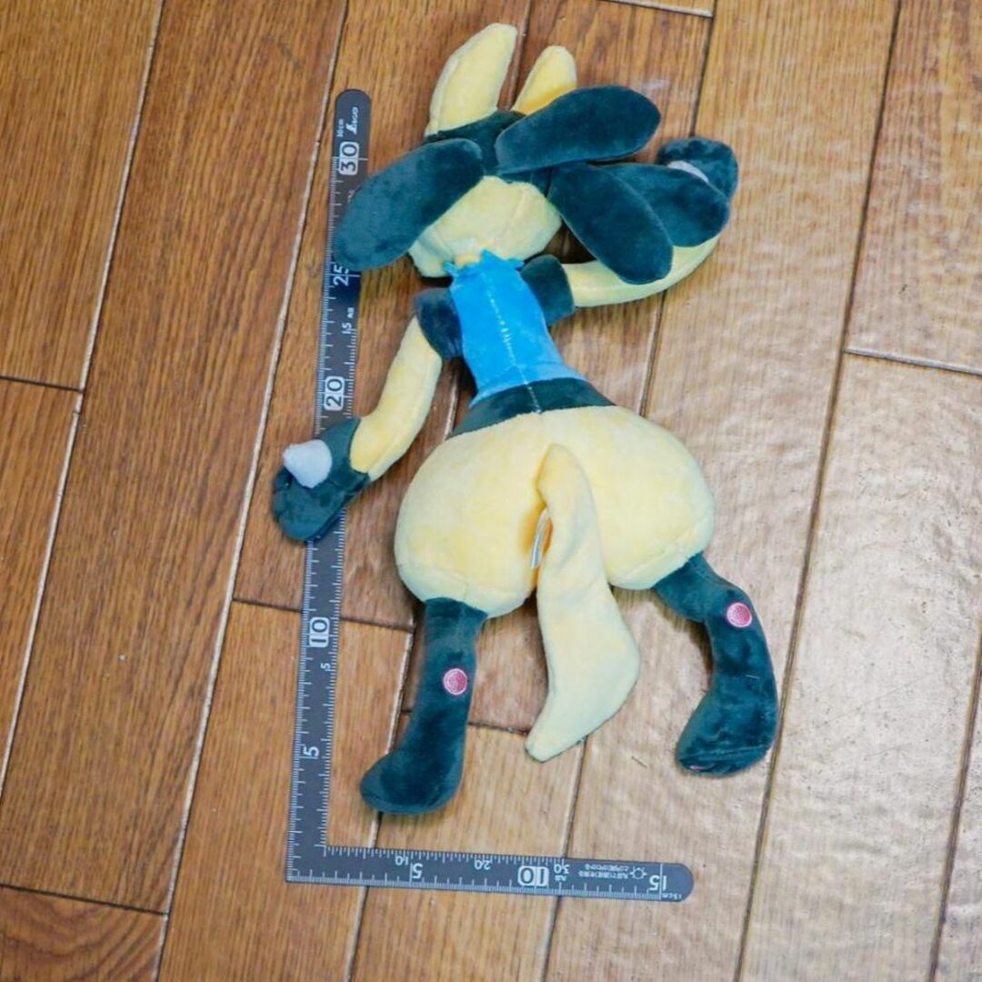 ぬいぐるみ ルカリオ 色違い 黄色 グッズ 子供 30㎝ 紙袋付き【残り3個