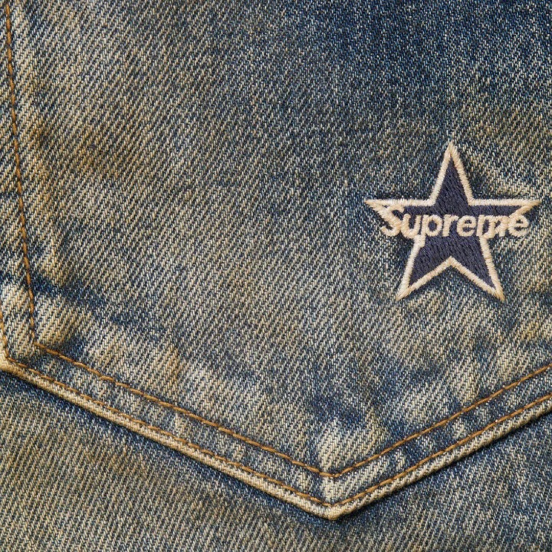 Supreme - 32□Distressed Loose Fit Selvedge Jeanの通販 by R.T's
